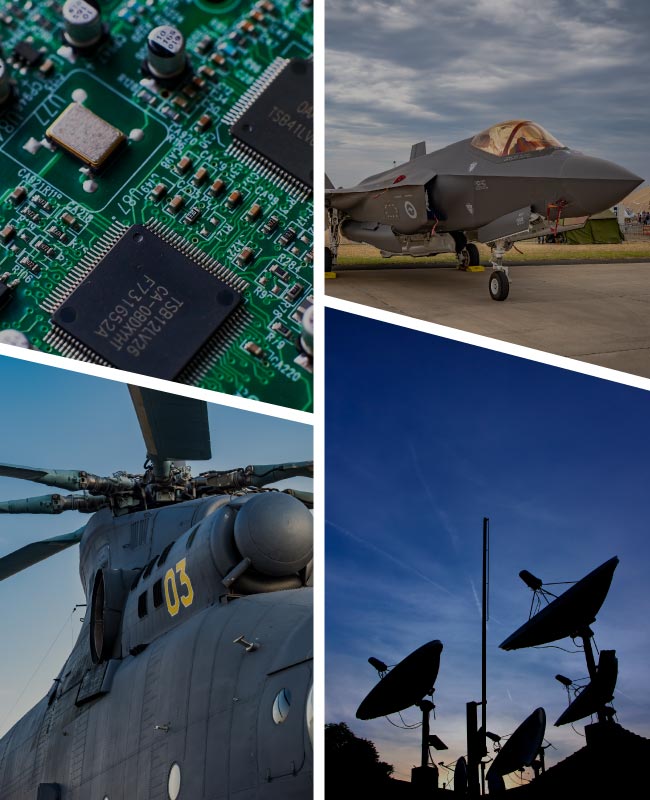 Image of military, aerospace and defense vertical