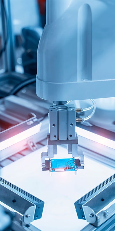 Extended Manufacturing PCB assembly machine